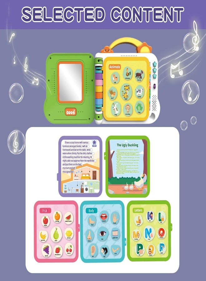 Toyfinity Animal Sound Book | Interactive Toddler Books with Touch Control Sound Pages | Learning Modes & Melodies | Musical Books for Kids | Educational Toys for Boys & Girls (animals, vehicles, fruits, body) - Image 4